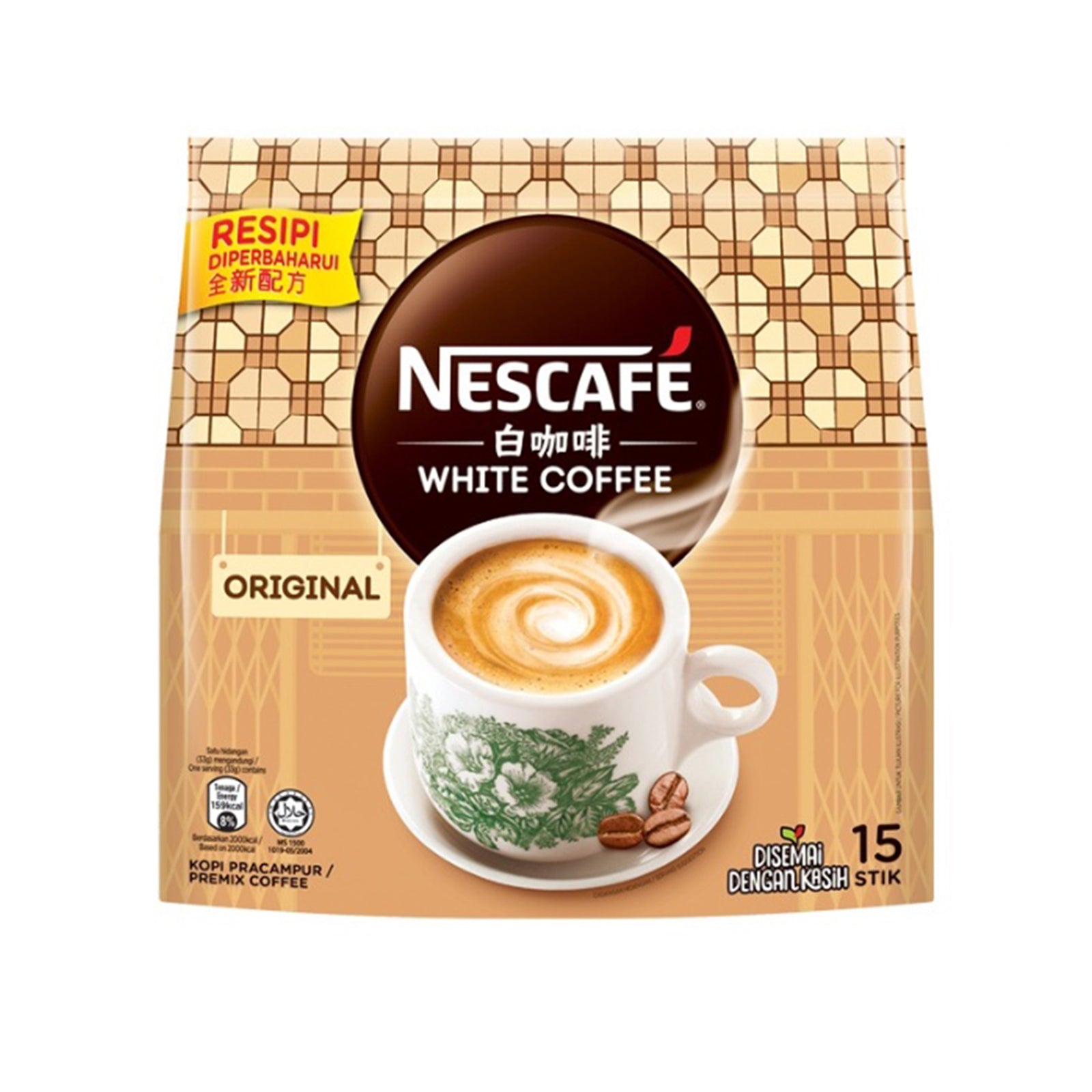 Nescafe White Coffee Original 33g x 15