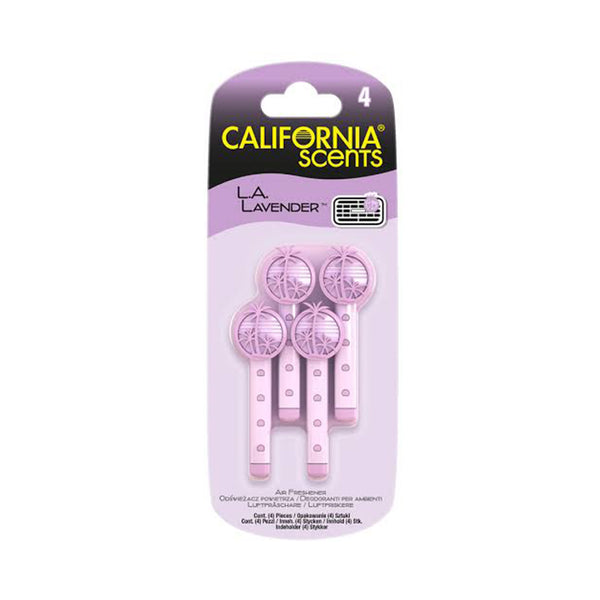 California Vent Stick Lavender 4pcs/pack