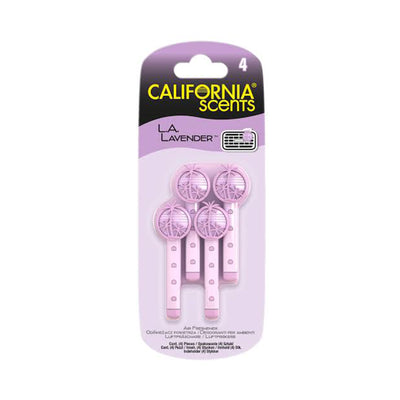California Vent Stick Lavender 4pcs/pack