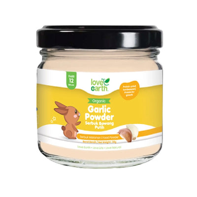Love Earth Organic Baby Food Powder Garlic 40g