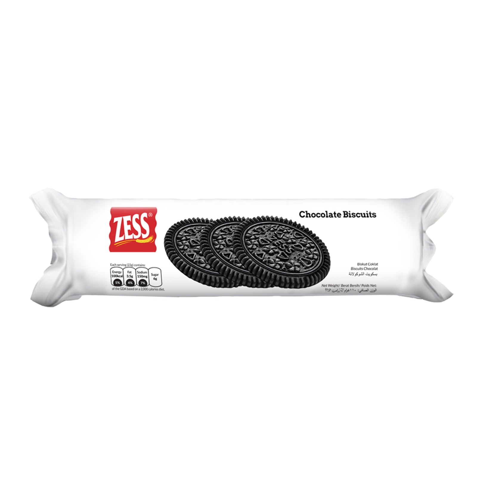 Zess Chocolate Biscuits 110g