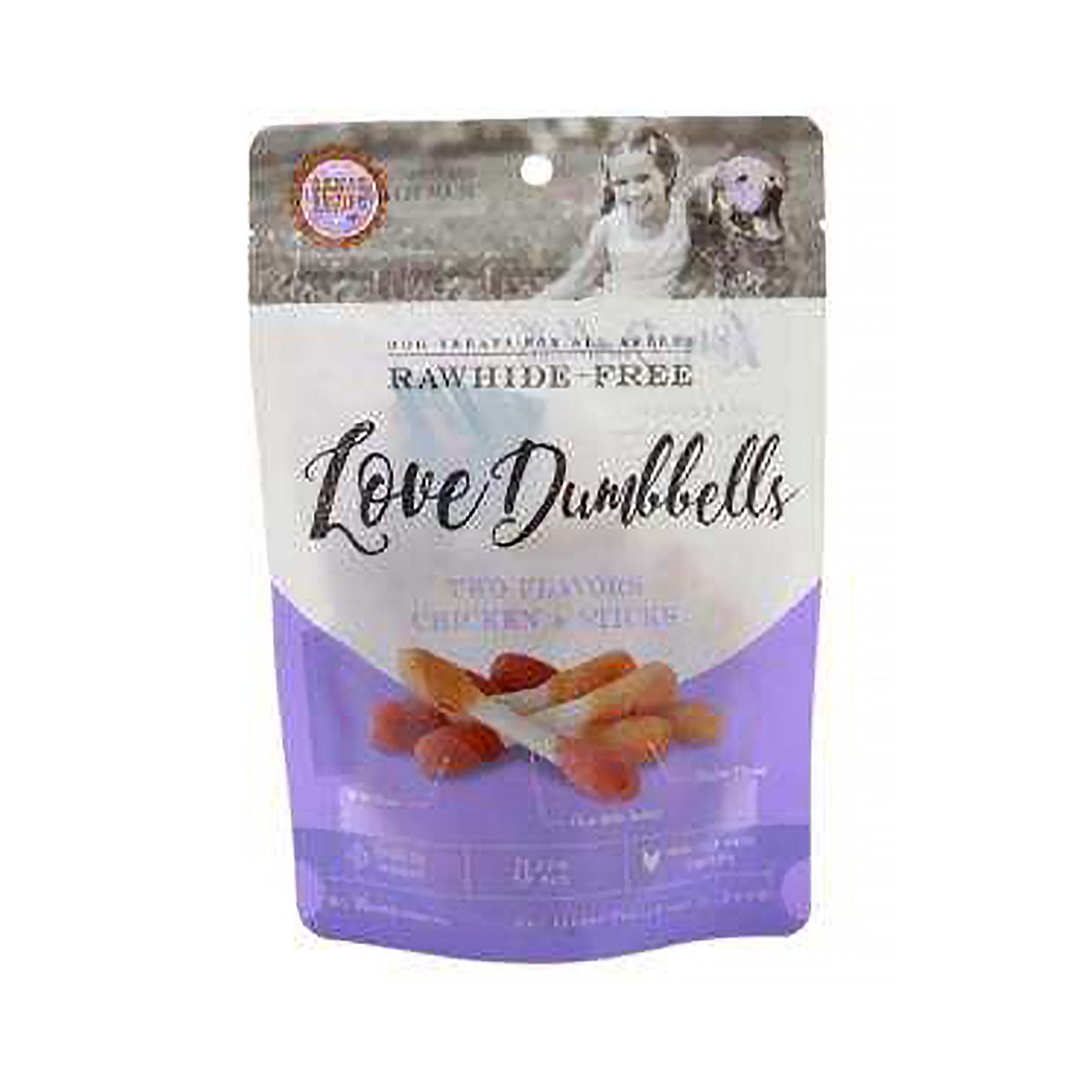 Love Chicken Stick Dumbell Dog Treat 126g