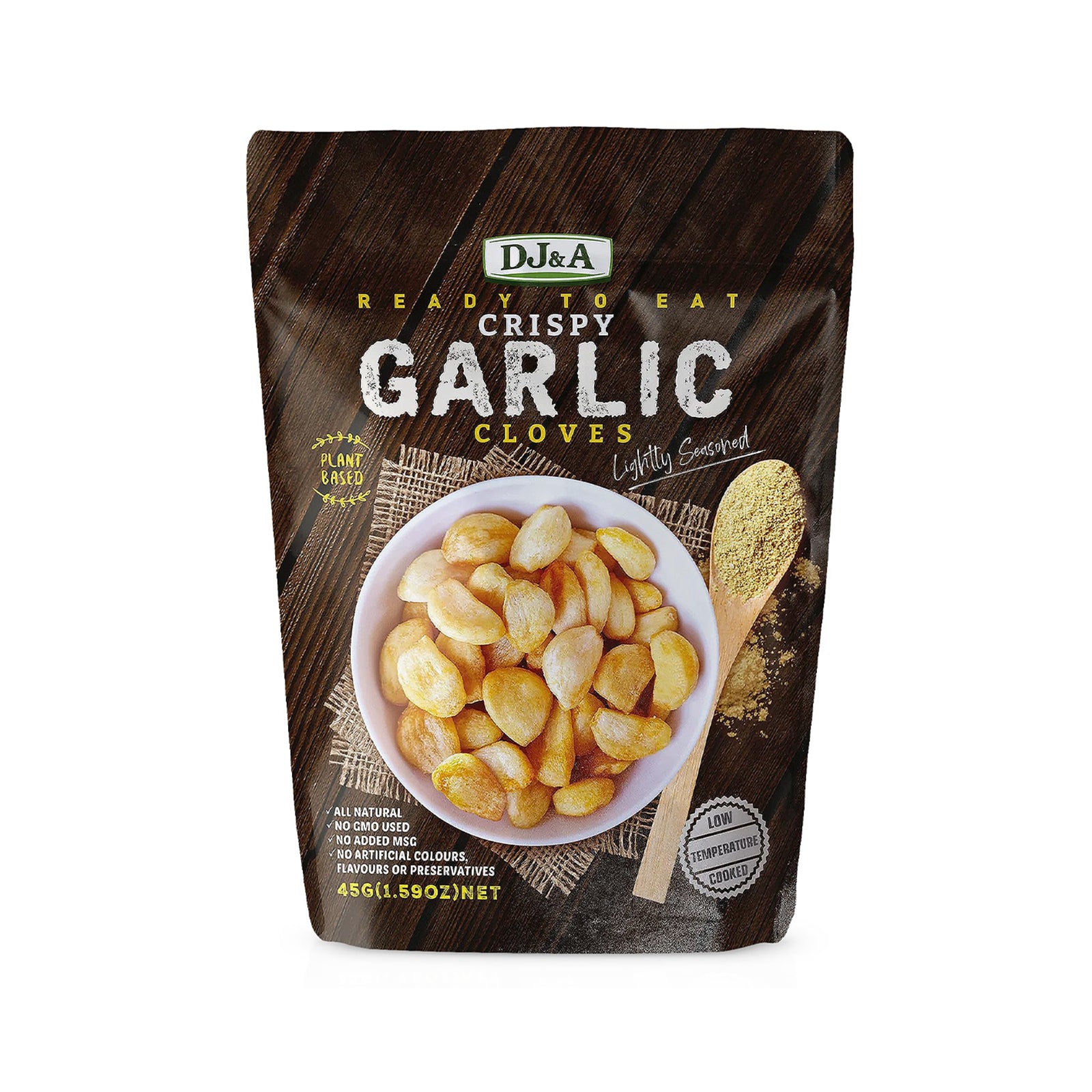 DJandA Garlic Chips 45g