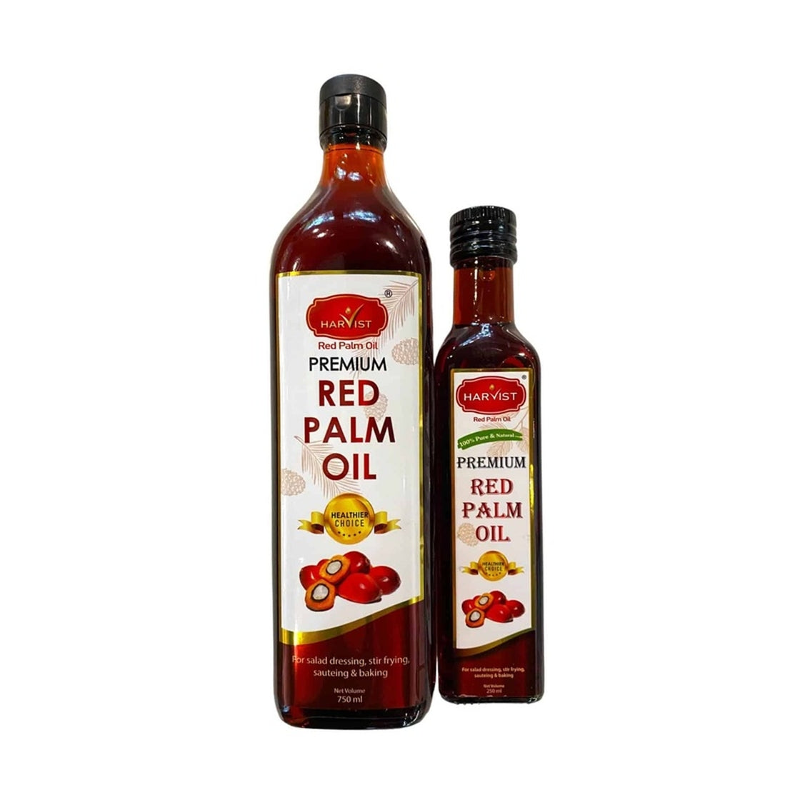 Harvist Premium Red Palm Cooking Oil 250ml