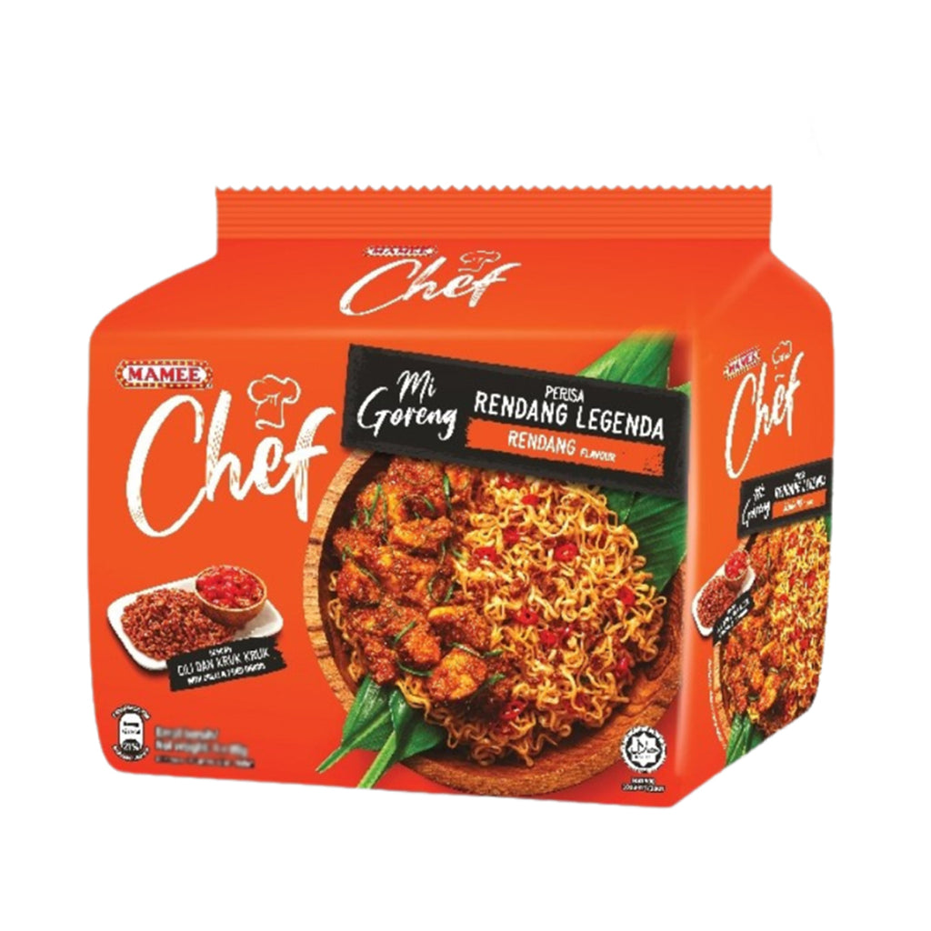 Mamee Chef Mi Goreng Rendang 89g x 4