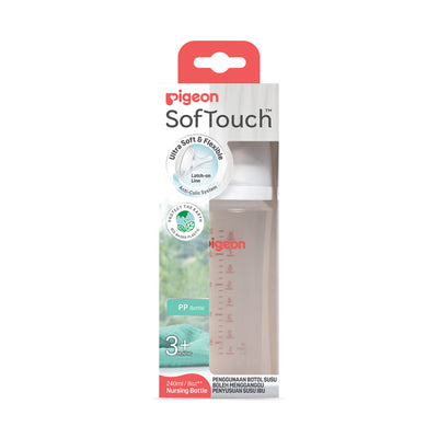 Pigeon SofTouch Polypropylene Bottle 240ml