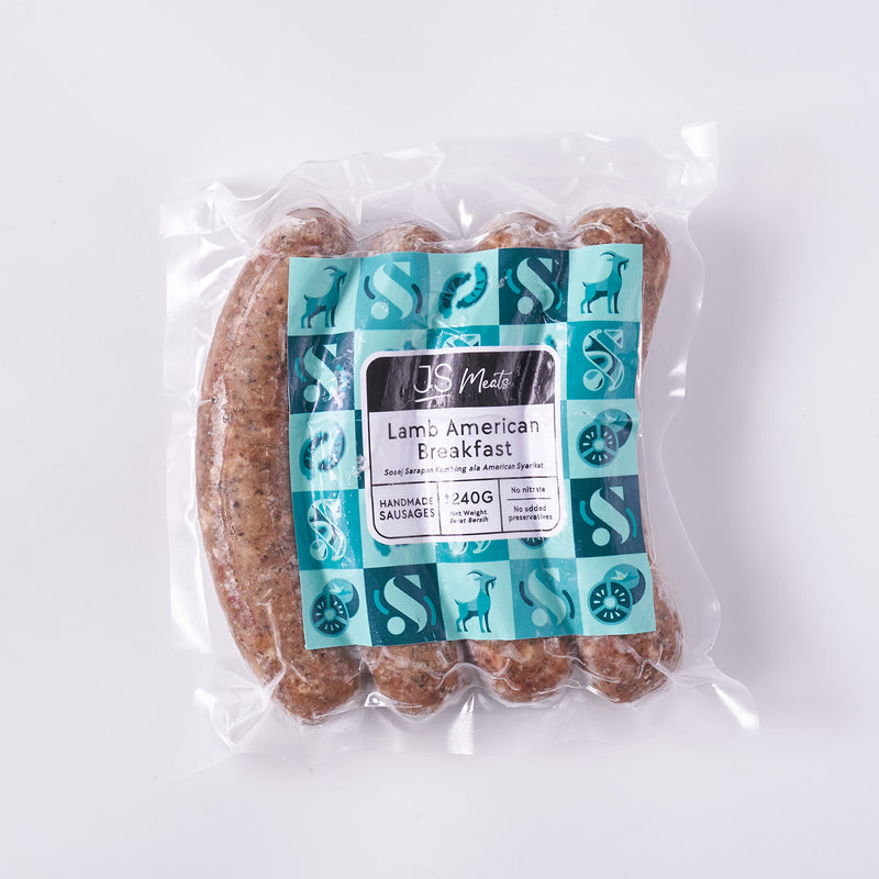 American Lamb Breakfast Sausage 4pcs/pack