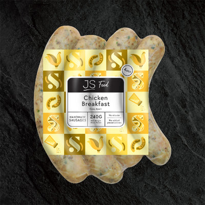 JS Meats Chicken Breakfast Sausage 4pcs/pack