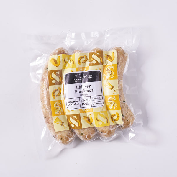 JS Meats Chicken Breakfast Sausage 4pcs/pack (highest price)