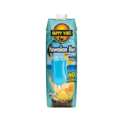 Happy Vibes Mocktails Hawaiian Blue 1L