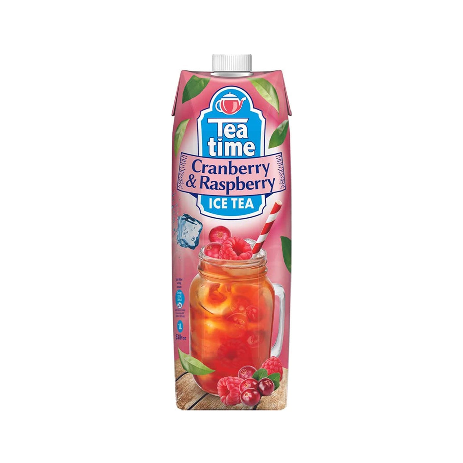 Tea Time Ready-to-Drink Cranberry and Raspberry Ice Tea 1L