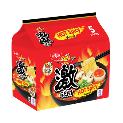 Nissin Geki Hot Spicy Flavor 74g x 5