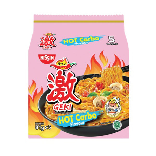 Nissin Geki Carbo Flavour 81g x 5