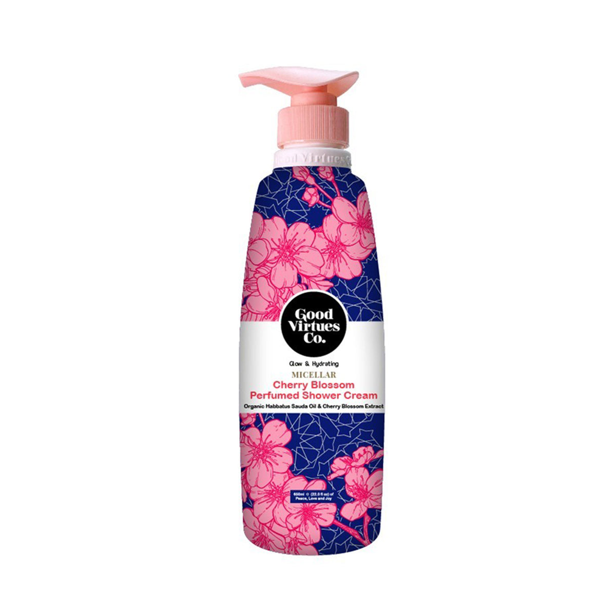 Good Virtues C. Micellar Cherry Blosso Perfumed Shower Cream 650ml