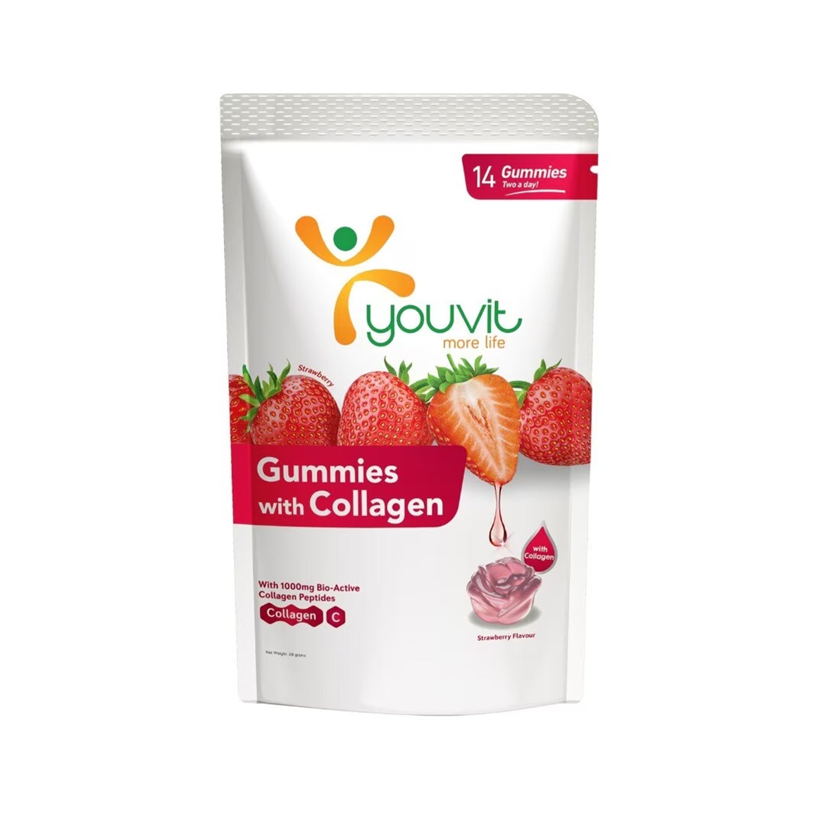 Youvit Beauty Collagen Gummies 14pcs/pack