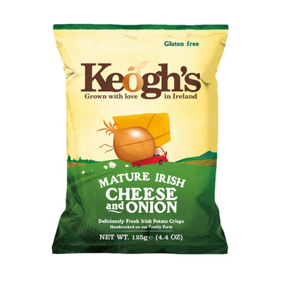 Keoghs Mature Irish Cheese And Onion 125g