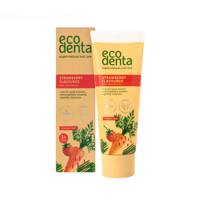 Ecodenta Wild Strawberry Flavored Kids Toothpaste 75ml