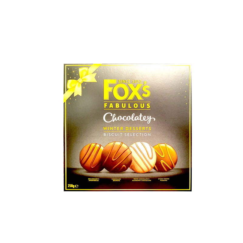 Foxs Chocolatey Winter Dessert Biscuits Selection 250g