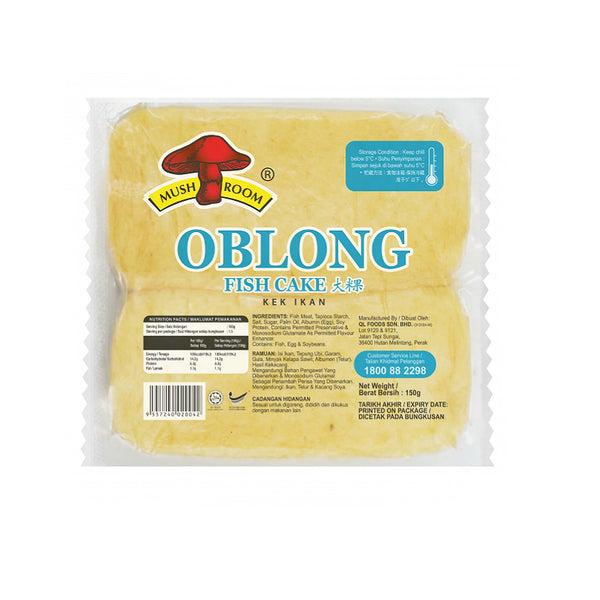 Mushroom Oblong Fish Cake 150g (highest price)