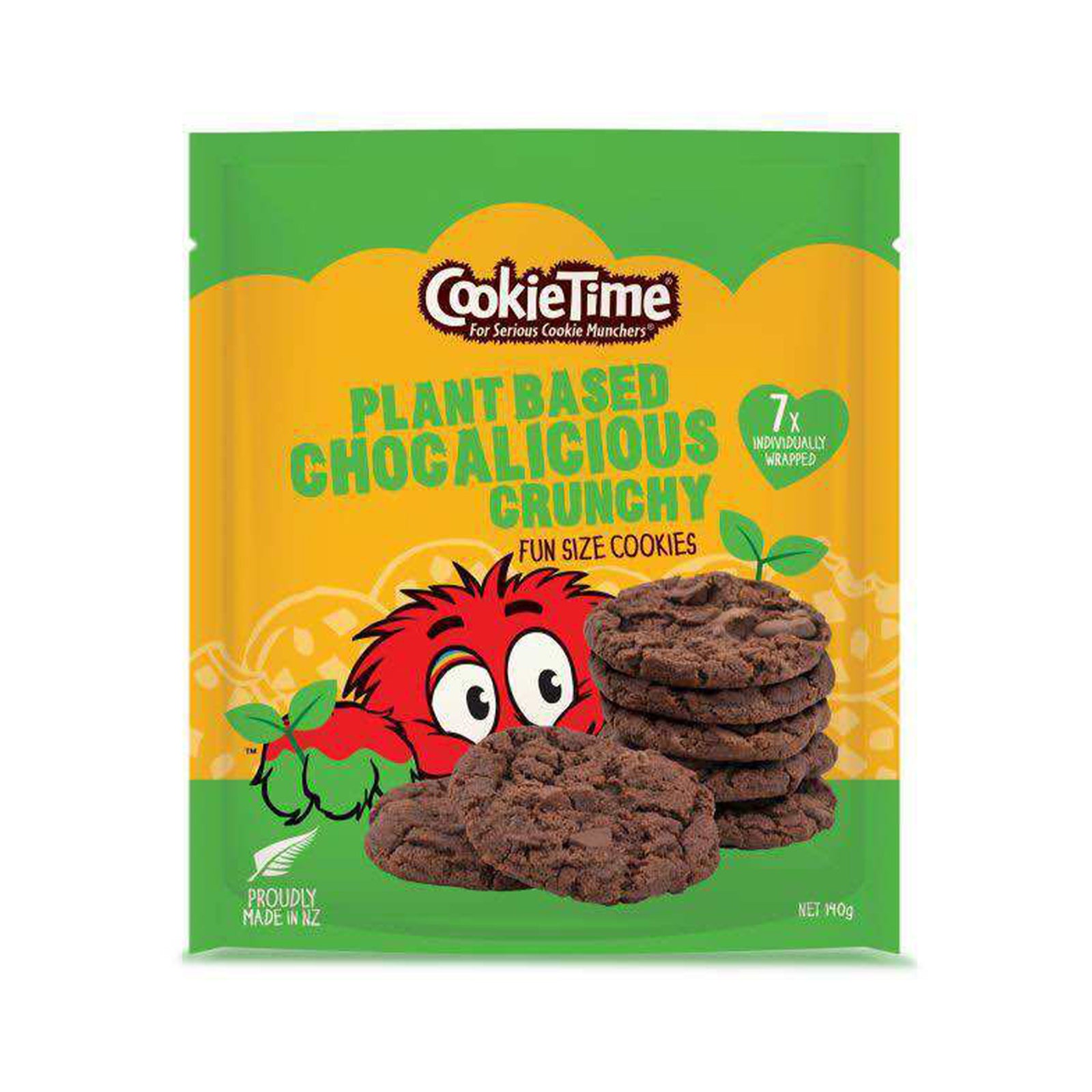 Cookie Time NZ Plant Based Chocolate 140g