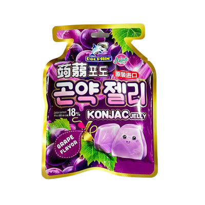 Dolphin Konjac Jelly Grape 300g