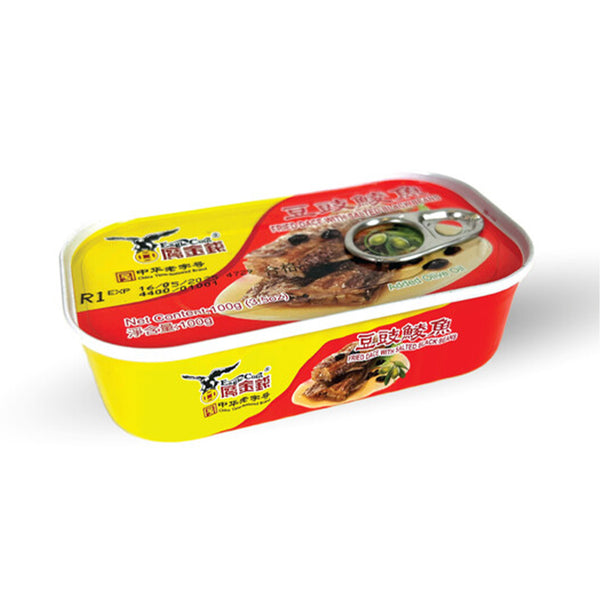 Engle Coin Fried Dace with Salted Black Beans 100g