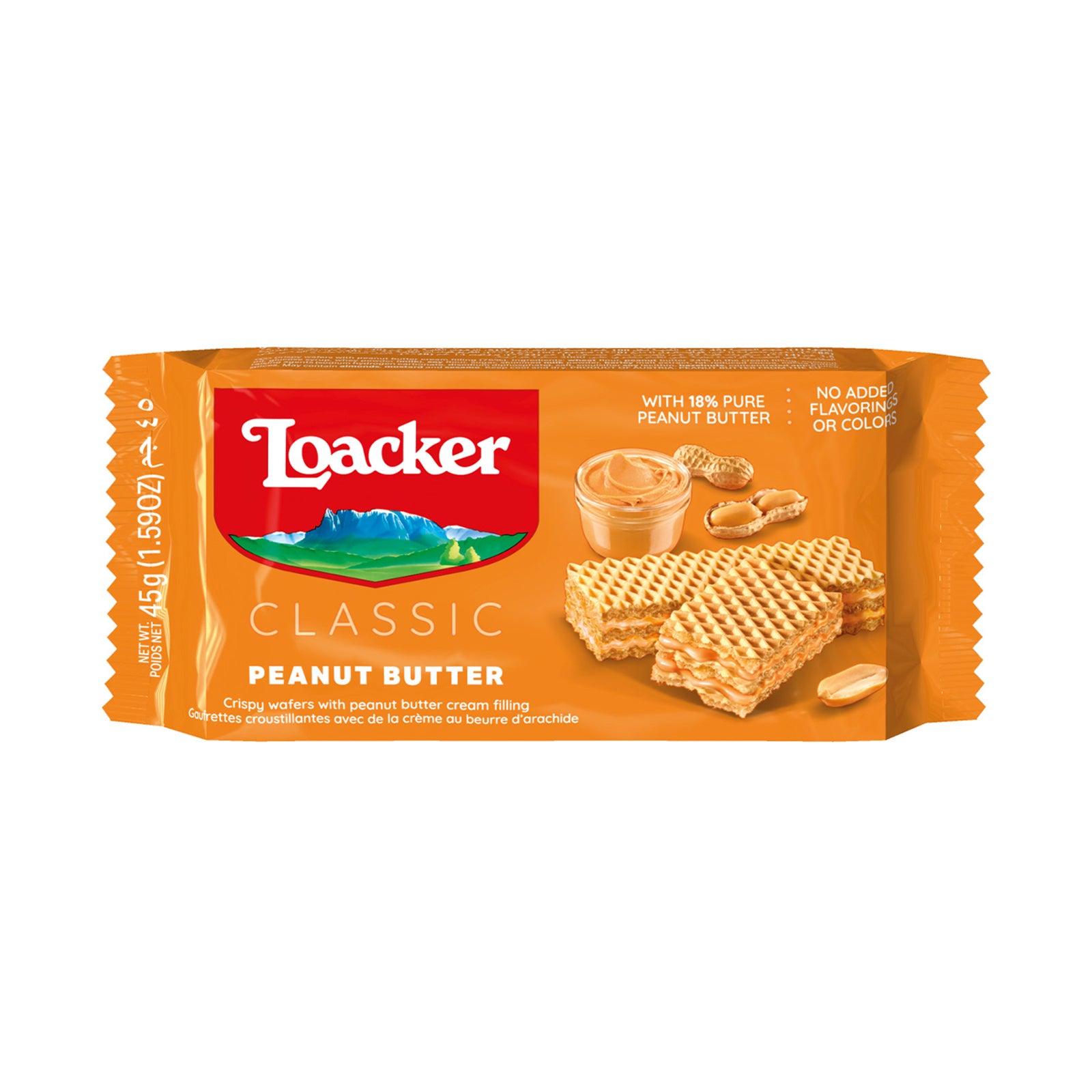 Loacker Peanut Butter 45g
