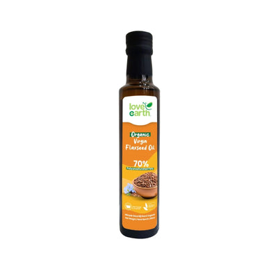 Love Earth Organic Extra Virgin Flaxseed Oil 250g