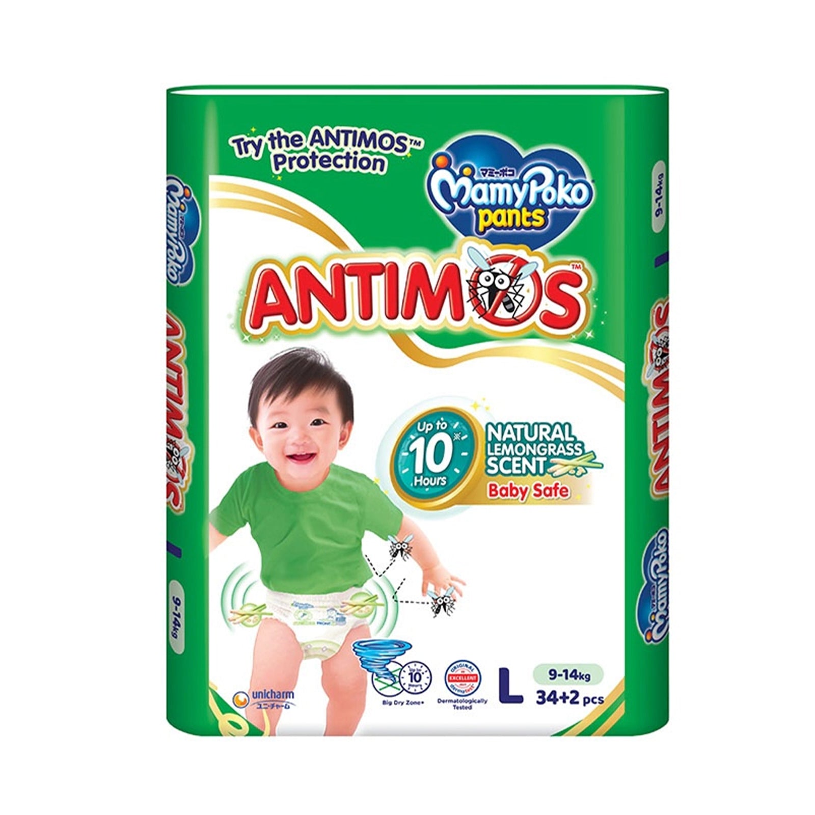 Mamypoko Antimox Pants (Large) 34pcs/pack