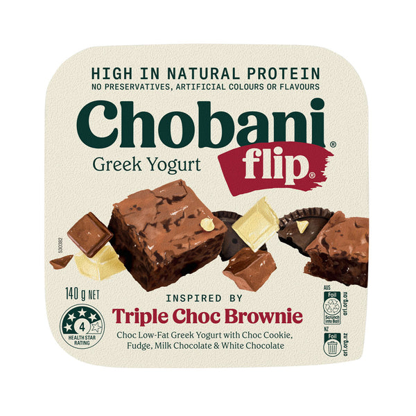 Chobani Flip Triple Chocolate Brownie Greek Yogurt 140g (highest price)