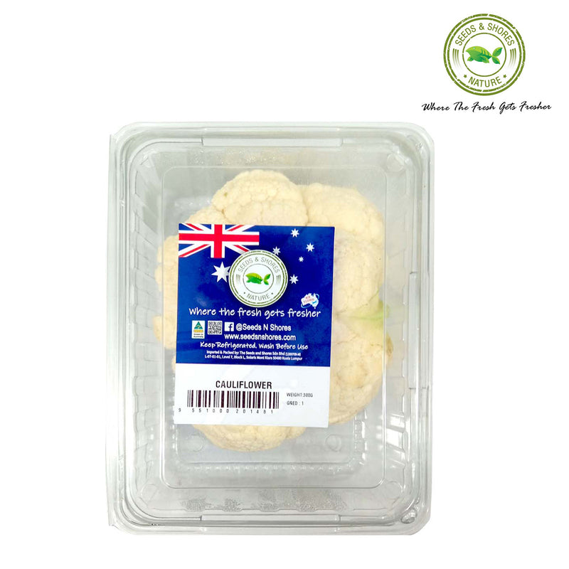 The Seeds and Shores White Cauliflower (Australia) 300g