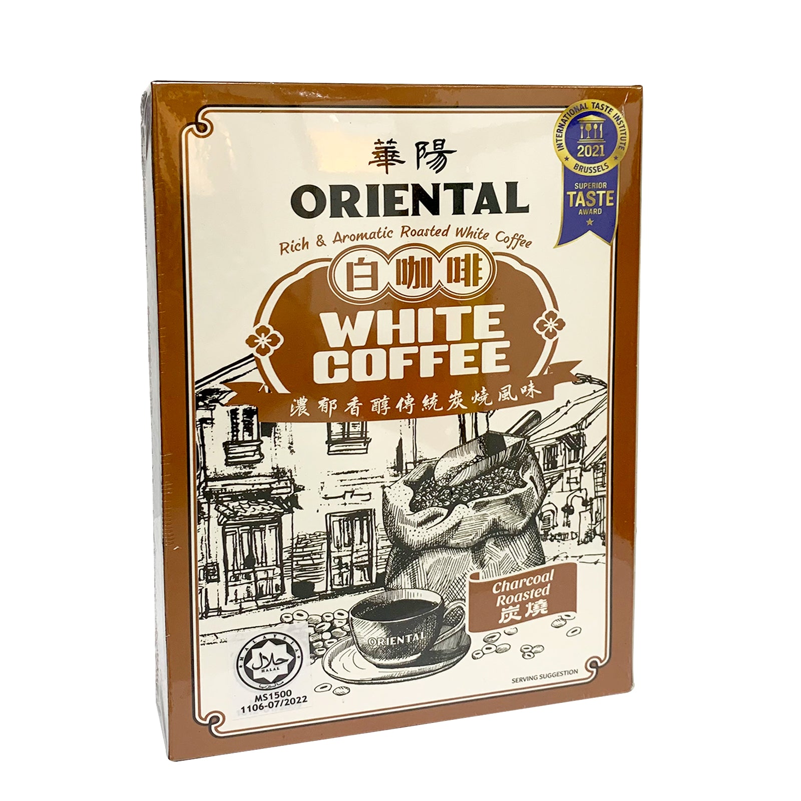 Oriental Charcoal Roasted White Coffee 40g x 10