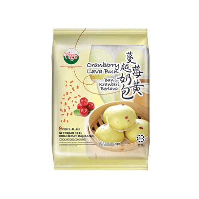 Figo Cranberry Lava Bun 360g
