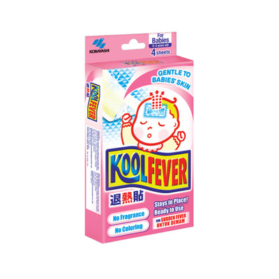 Koolfever Cooling Gel Sheet Baby 4pcs/pack