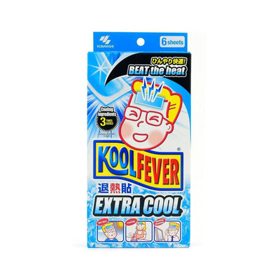 Koolfever Adult Extra Cool Cooling Gel Sheet 6pcs/pack
