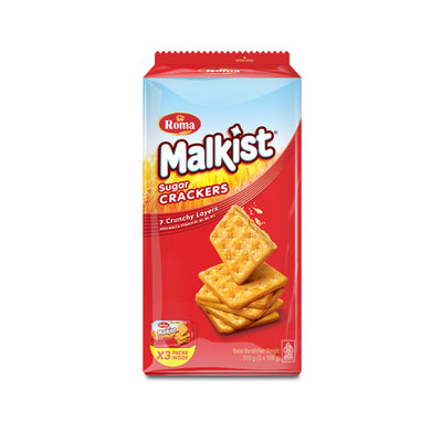 Roma Malkist Sugar Crackers 105g x 3