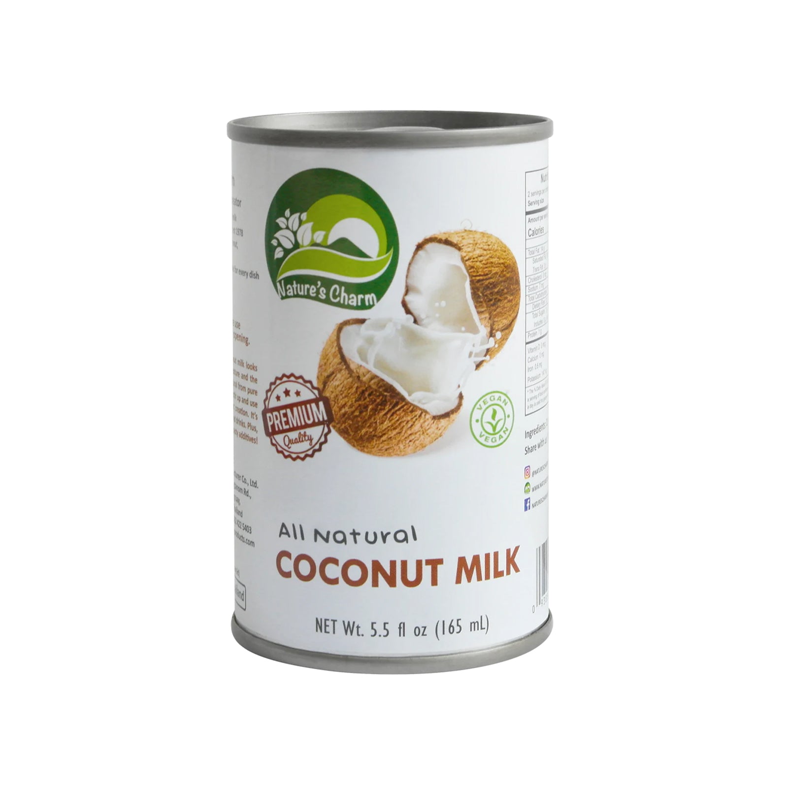 Nature's Charm Coconut Milk 165ml