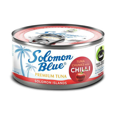 Solomon Blue Premium Chunk Tuna in Chilli 160g