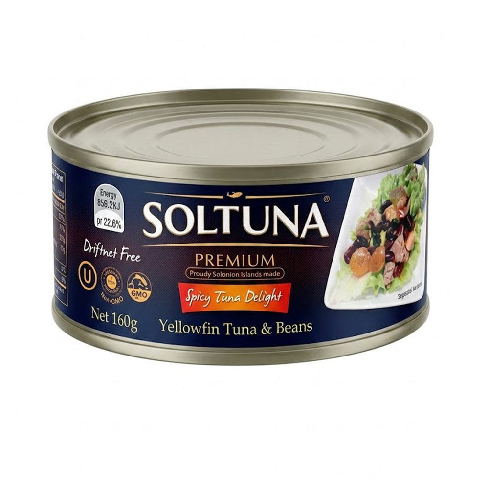 Soltuna Premium Spicy Yellowfin Tuna Delight 160g