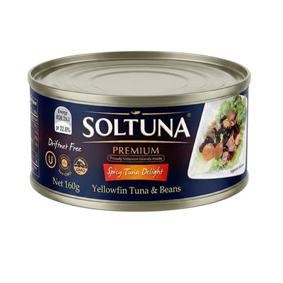 Soltuna Premium Spicy Yellowfin Tuna Delight 160g