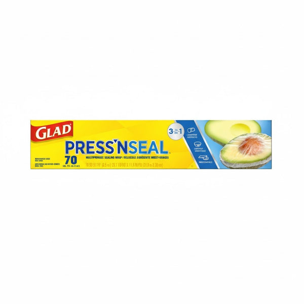 Glad Press N Seal Food Wrap 70 Square Foot 1pack