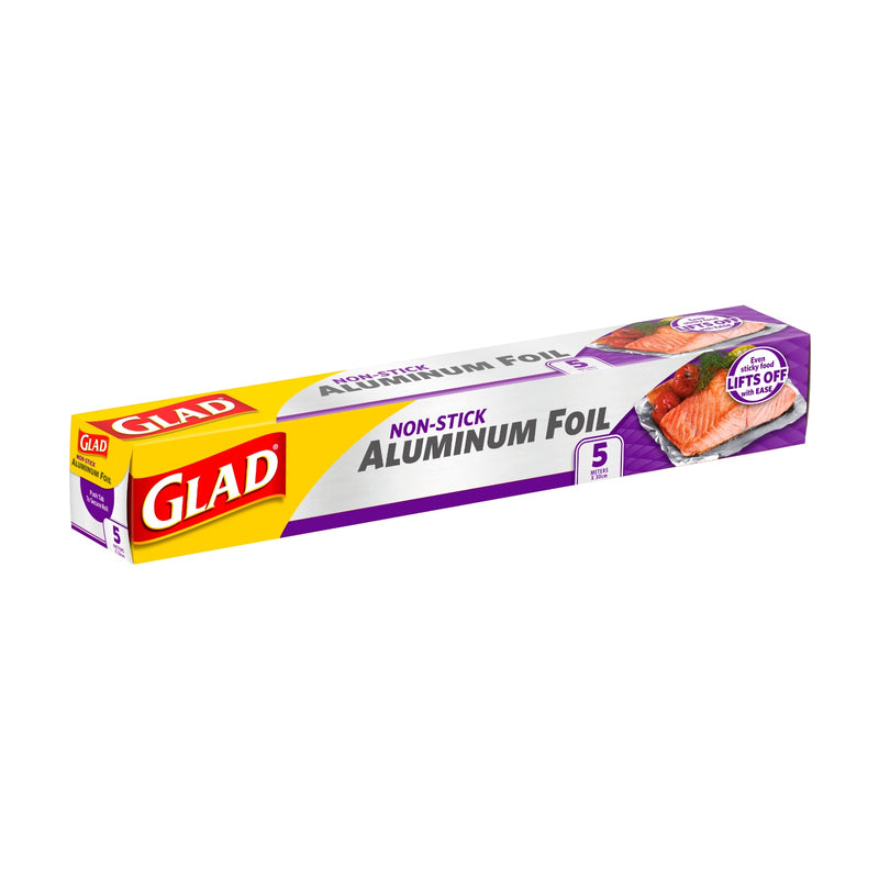 Glad Aluminium Foil Non Stick 5m x 30cm 1pack