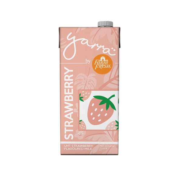 Yarra Farm Fresh UHT Strawberry Milk 1L