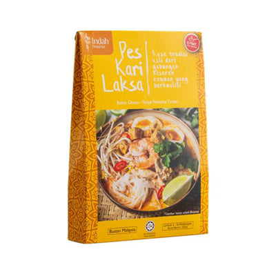 Indah Pestanur Pes Kari Laksa 200g