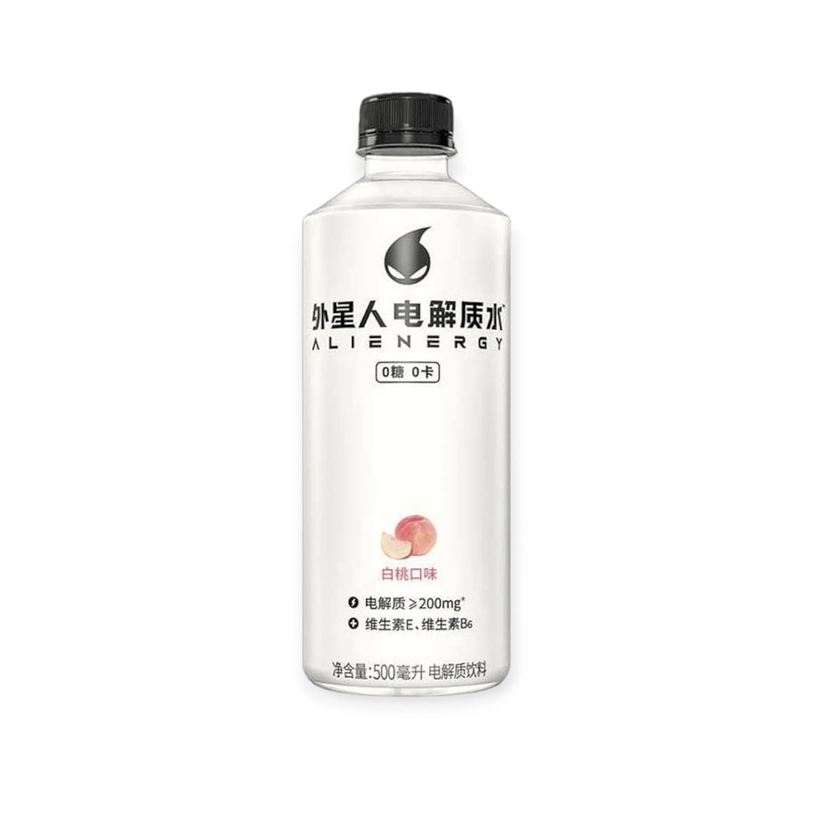 Alienergy Electrolyte Water White Peach Flavour 500ml