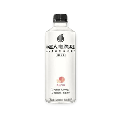 Alienergy Electrolyte Water White Peach Flavour 500ml