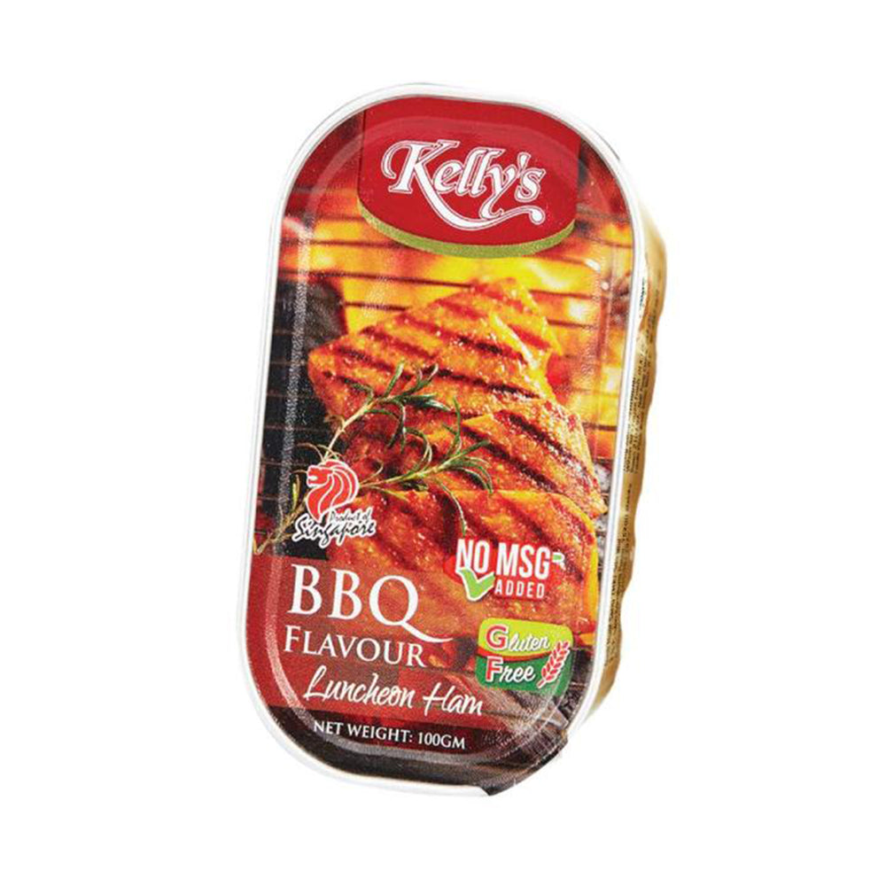 [NON-HALAL] Kelly's BBQ Luncheon Ham 100g