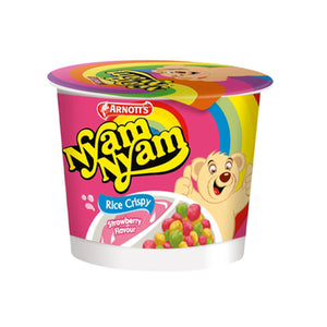 Nyam Nyam Rice Crispy Strawberry 18g