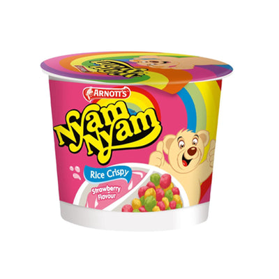 Nyam Nyam Rice Crispy Strawberry 18g