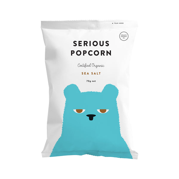 Serious Popcorn Sea Salt 70g (highest price)